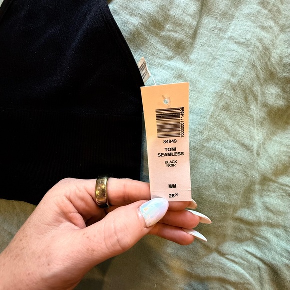Aritzia Black Bralette - Picture 2 of 3